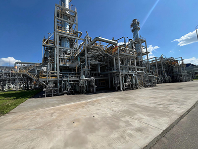 Проект по сжижению CO₂ для завода по производству аммиака